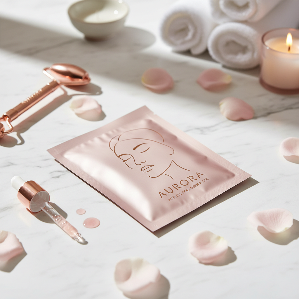 Collagen Mask – Flat Lay